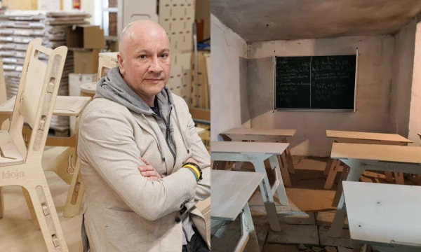 Vytas Liudžius, DUV vadovas ir vienas iš paramos projekto „LITUA kartu“ įkūrėjų. VŽ koliažas.