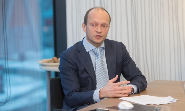 Nerijus Mačiulis, AB „Swedbank“ vyriausiasis ekonomistas. Juditos Grigelytės (VŽ) nuotr.