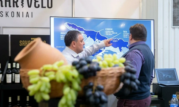 Tarptautinė vyno paroda „Vyno dienos 2022“ Vilniuje. Juditos Grigelytės (VŽ) nuotr.