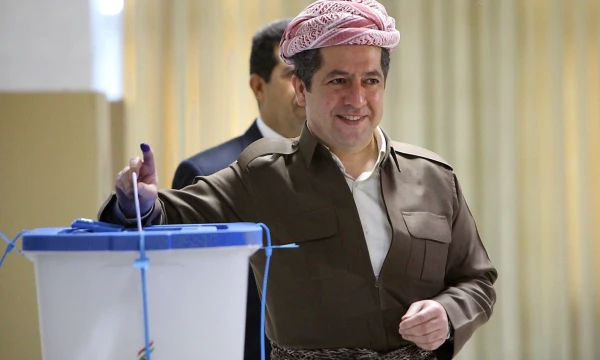 Irako kurdų lyderis Masrour Barzani. Azado Lashkari („Reuters“ / „Scanpix“) nuotr.