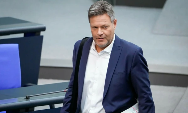 Vokietijos ekonomikos ministras Robertas Habeckas. IMAGO / „Scanpix“ nuotr.