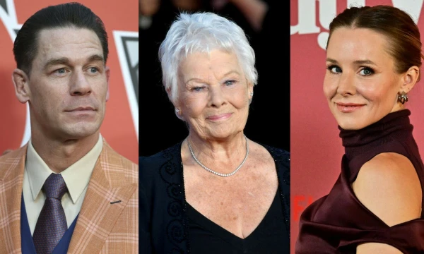 VŽ fotomontažas. Iš kairės: aktorius Johnas Cena, aktorės Judy Dench, Kristen Bell. Jennifer Block, Tobio Melvillio, Federicko J. Browno („Reuters“ / Future Image / AFP / „Scanpix“) nuotr.