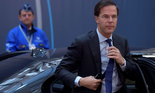 Nyderlandų premjeras Markas Rutte. Erico Vidalo („Reuters“ / „Scanpix“) nuotr.
