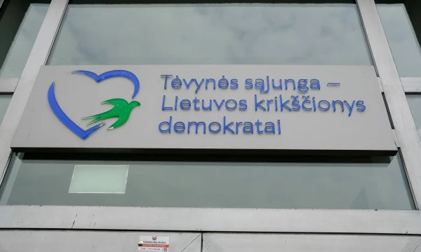 Tėvynės sąjungos-Lietuvos krikščionių demokratų būstinė. Vladimiro Ivanovo (VŽ) nuotr.
