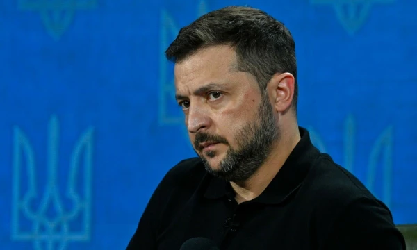 Volodymyras Zelenskis, Ukrainos prezidentas. Valerijaus Szuzakovo („Scanpix“) nuotr.