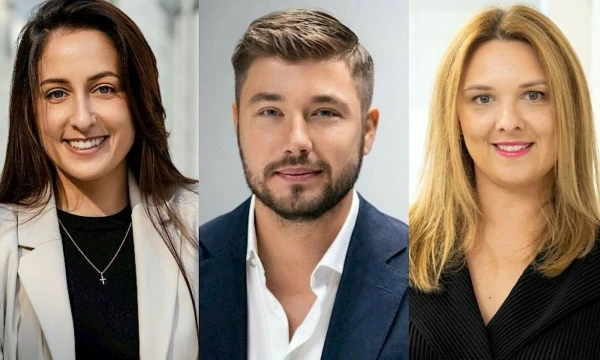 K. Žuravliova, „Savy“ ryšių su investuotojais vadovė, V. Mažiulis, „Rato“ kredito unijos valdybos pirmininkas, L. Galdikienė, „ConnectPay“ vyriausioji ekonomistė. Manopinigai.lt koliažas