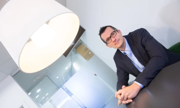 Liudas Rimkus, SEB banko Rinkodaros departamento direktorius. Juditos Grigelytės (VŽ) nuotr.