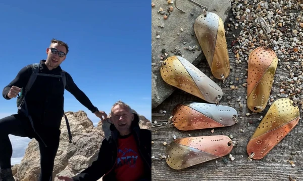 Lukas (kairėje) ir Raimondas Vidros, UAB  UAB „Zumpė ir ko“ vadovai. VŽ koliažas