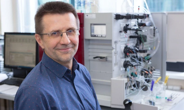 Virginijus Šikšnys, Vilniaus universiteto Biotechnologijos instituto mokslininkas. VU nuotr. 
