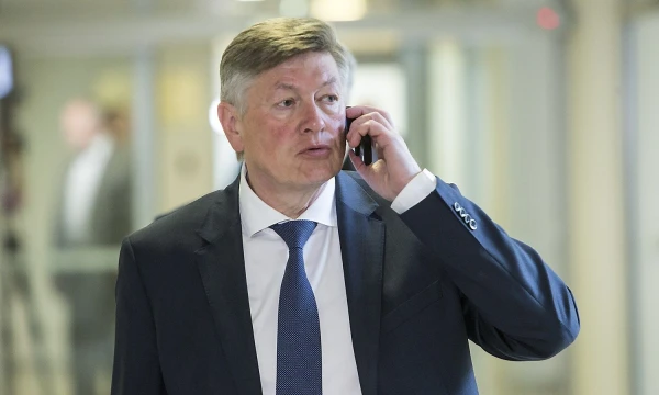 Artūras Paulauskas, Seimo Nacionalinio saugumo ir gynybos komiteto pirmininkas, Darbo partijos narys. Vladimiro Ivanovo (VŽ) nuotr.