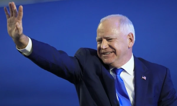JAV Minesotos valstijos gubernatorius Timas Walzas. Charles Rex Arbogast (AP/„Scanpix“) nuotr.