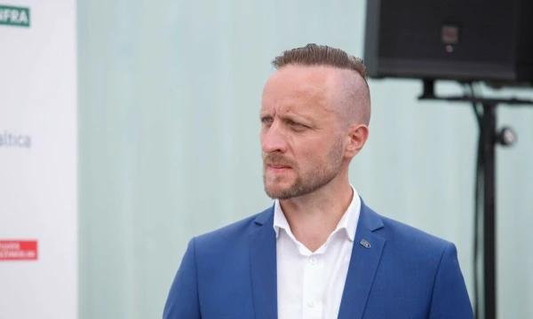 Mantas Dubauskas, AB „Lietuvos geležinkeliai" komunikacijos direktorius. Juditos Grigelytės (VŽ) nuotr.