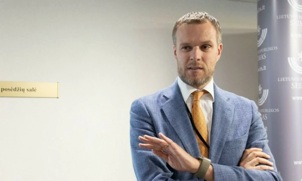 Gabrielius Landsbergis, užsienio reikalų ministras. Juditos Grigelytės (VŽ) nuotr.