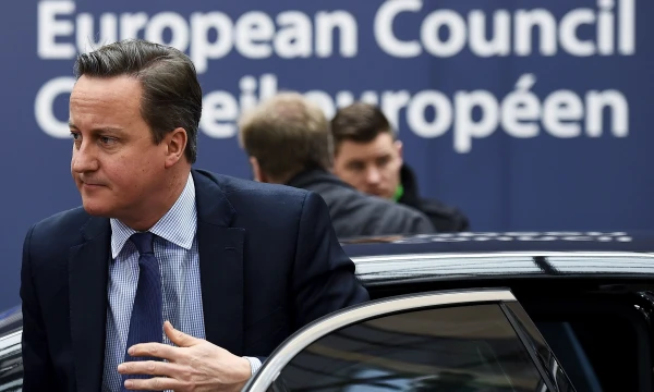 Davidas Cameronas, Jungtinės Karalystės premjeras. Dylano Martinezo („Reuters“/ „Scanpix“) nuotr.  