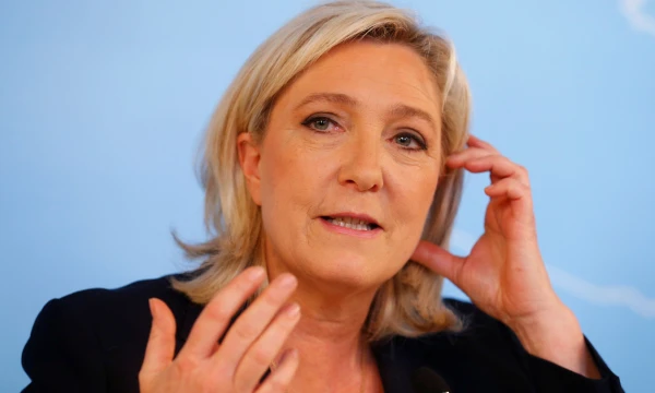 Marine Le Pen, prancūzijos „Nacionalinio fronto“ lyderė. „Reuters“ / „Scanpix“ nuotr.