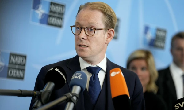 Tobias Billstromas, Švedijos užsienio reikalų ministras. „Reuters“/„Scanpix“ nuotr.