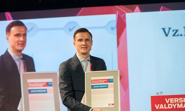 Mindaugas Veselis, „Baltic transline“ generalinis direktorius. Aušros Barysienės nuotr.