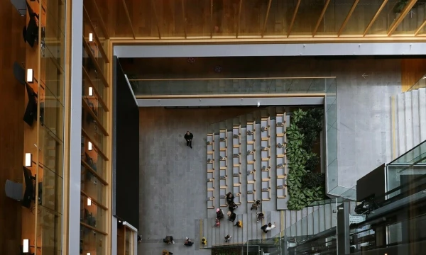 SEB banko centrinėje būstinėje. G. Akstinaitės nuotr.