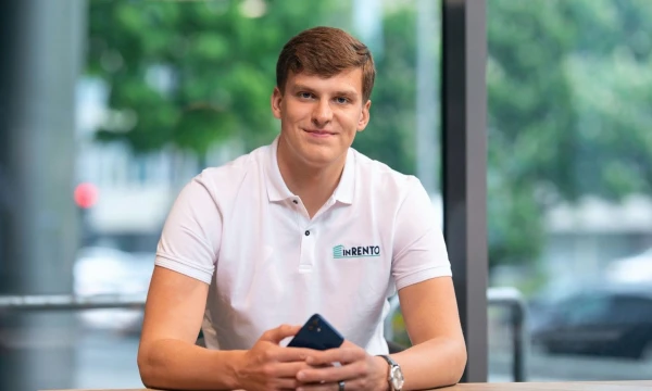 „InRento“ įkūrėjas Gustas Germanavičius.