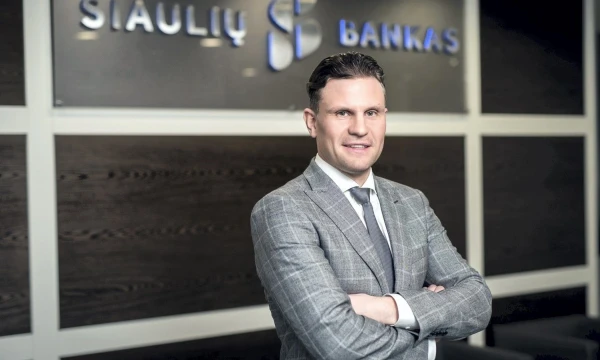 „Matome vis labiau augantį verslo poreikį pasinaudoti valstybės pagalba“, - dabartinę smulkiojo ir vidutinio verslo situaciją nusako Mindaugas Rudys, Šiaulių banko Paslaugų vystymo tarnybos vadovas. Bendrovės nuotr.
