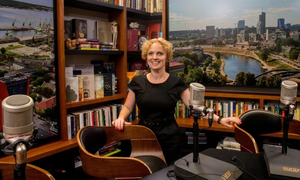 „Žinių radijo“ generalinė direktorė Laima Abromaitytė. Juditos Grigelytės (VŽ) nuotr.