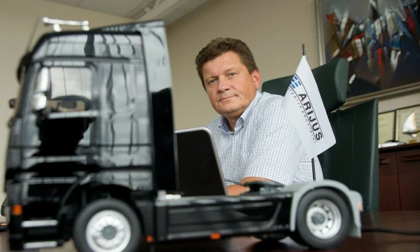 Arijus Ramonas, UAB „Arijus“ generalinis direktorius. Algimanto Kalvaičio nuotr.