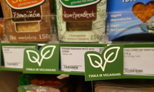 Nuo šiol veganiškų prekių galima įsigyti visose prekybos tinklo „Maxima“ parduotuvėse.