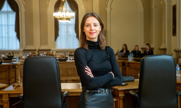 Jekaterina Govina, Lietuvos banko Priežiūros tarnybos direktorė. Juditos Grigelytės (VŽ) nuotr.