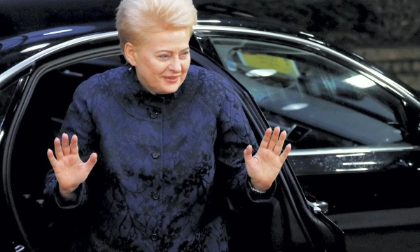 Dalia Grybauskaitė, Lietuvos prezidentė, Briuselyje. Philo Noble (Reuters / Scanpix) nuotr.