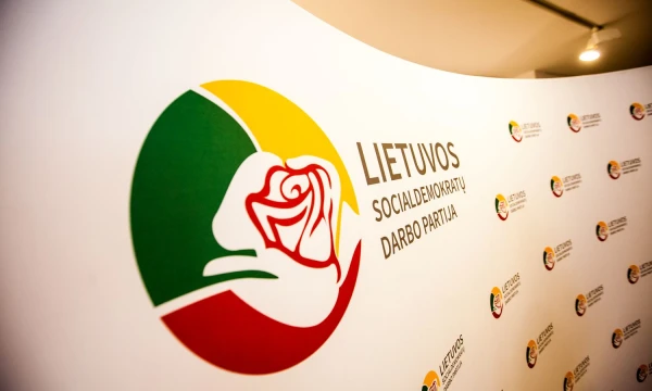 Steigiamasis Lietuvos socialdemokratų darbo partijos suvažiavimas. (15min) nuotr.