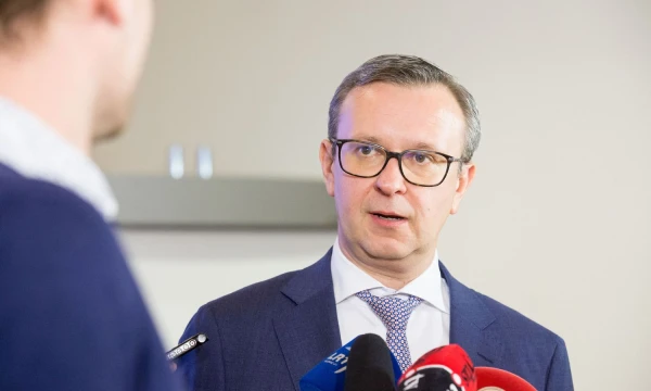 Mantas Zalatorius, Lietuvos bankų asociacijos prezidentas. Juditos Grigelyės (VŽ) nuotr.