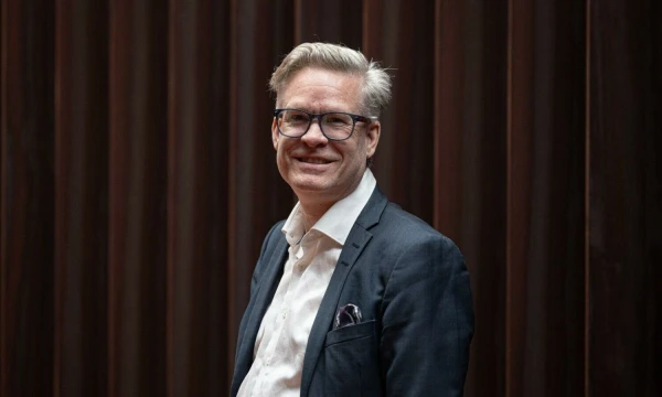Larsas Christensenas, ekonomistas, konsultacijų ir dirbtinio intelekto sprendimų įmonės „Paice“ vadovas ir steigėjas. Vladimiro Ivanovo (VŽ) nuotr.