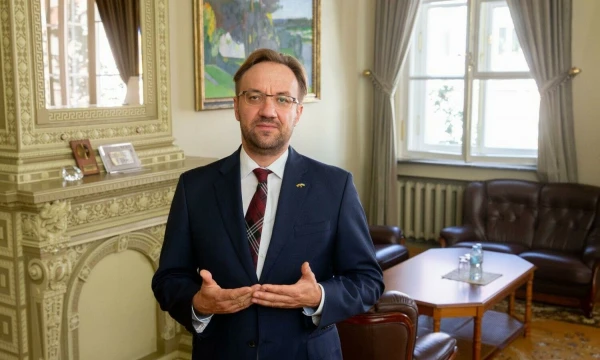 Gediminas Šimkus, Lietuvos banko valdybos pirmininkas. Juditos Grigelytės (VŽ) nuotr.