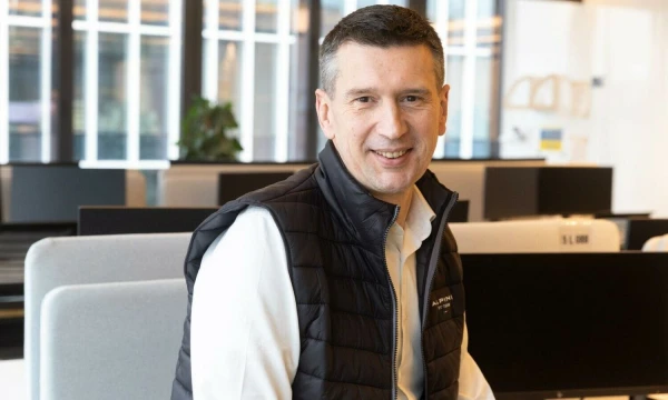 Giedrius Dzekunskas, „Danske Bank“ filialo Lietuvoje vadovas. Juditos Grigelytės (VŽ) nuotr.