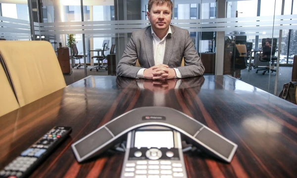 Vytautas Plunksnis, UAB „INVL Asset Management“ valdybos narys, privataus kapitalo padalinio vadovas. Vladimiro Ivanovo (VŽ) nuotr.