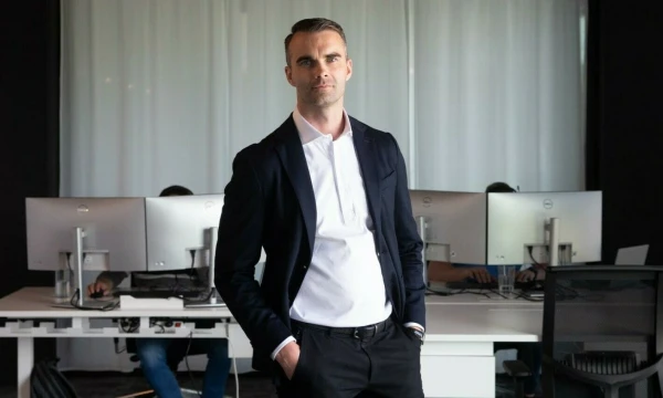 Viktoras Gurgždys, JAV programavimo paslaugų įmonės „Devbridge“ Lietuvos padalinio vadovas. Juditos Grigelytės (VŽ) nuotr.