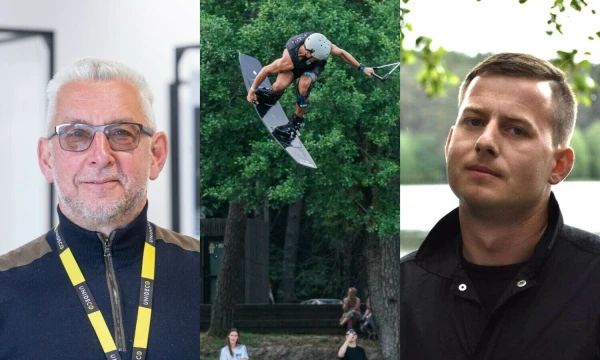 Audrius Mockus, UAB „MC grupė“ generalinis direktorius (kairėje), ir Darius Sukackas, MB „Mad Home“ vienas įkūrėjų. VŽ koliažas.