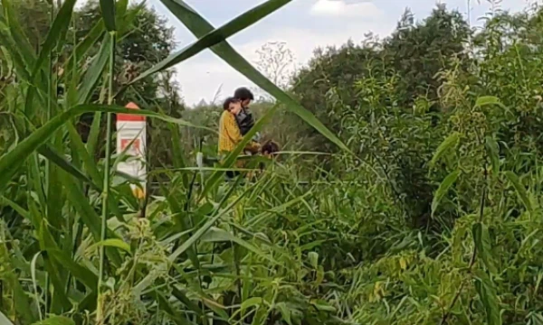 Migrantai Lietuvos-Baltarusijos pasienyje. „Scanpix“/AP nuotr.