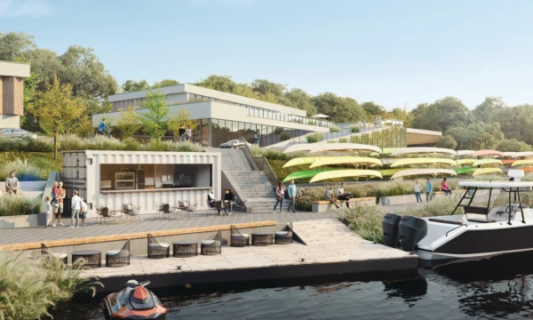 Irklavimo bazės Vilniuje, Žirmūnuose, vizualizacija.