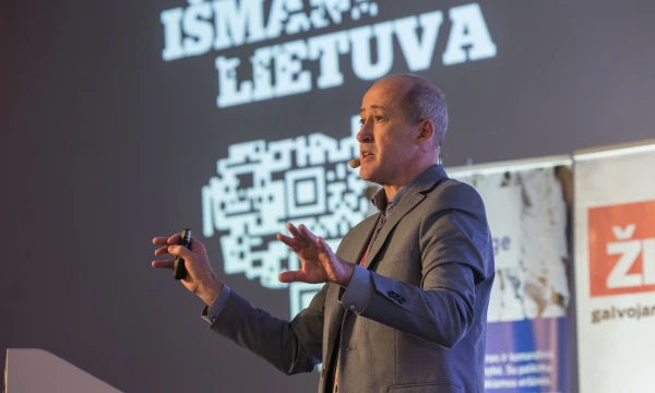 Aldas Glemža, „Blue Bridge Baltic“ verslo plėtros direktorius.