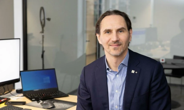 Marius Jurgilas, startuolio „Axiology“ vienas įkūrėjų. Juditos Grigelytės (VŽ) nuotr.
