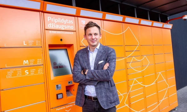 Simonas Bielskis, „Omniva LT“ generalinis direktorius. Juditos Grigelytės (VŽ) nuotr.
