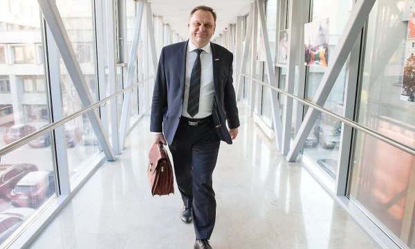 Valdas Sutkus, Lietuvos verslo konfederacijos vadovas. Juditos Grigelytės (VŽ) nuotr.