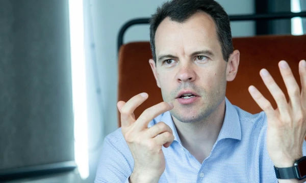 Paulius Insoda, „NFQ Technologies“ vadovas. Juditos Grigelytės (VŽ) nuotr.