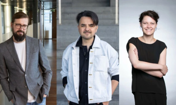 Iš kairės: Marius Galdikas, Rokas Medonis, Ieva Vaitkevičiūtė. VŽ koliažas