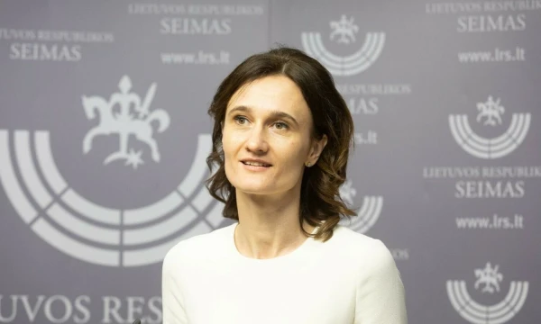 Viktorija Čmilytė-Nielsen, Seimo pirmininkė. Juditos Grigelytės (VŽ) nuotr.