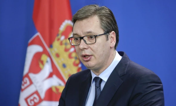 Aleksandras Vučičius, Serbijos prezidentas. Reinerio Zenseno („Sipa“ / „Scanpix“) nuotr.