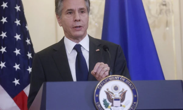 Antony Blinkenas. Leah Millis (AP/„Scanpix“) nuotr.