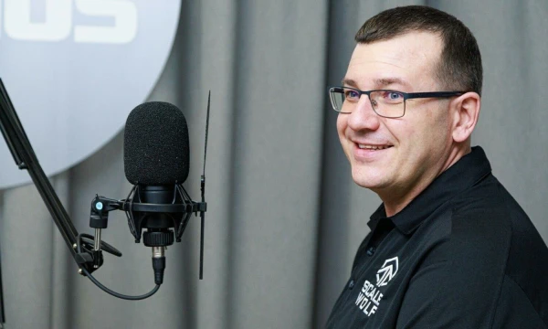 Edvinas Kerza, gynybos technologijų fondo ir akceleratoriaus „ScaleWolf“ vadovas. Vladimiro Ivanovo (VŽ) nuotr.
