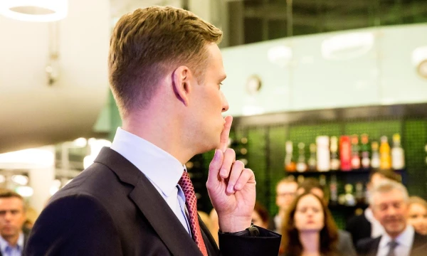 Gabrielius Landsbergis, TS-LKD pirmininkas. Juditos Grigelytės (VŽ) nuotr.